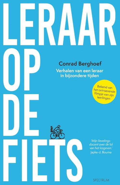 Leraar op de fiets