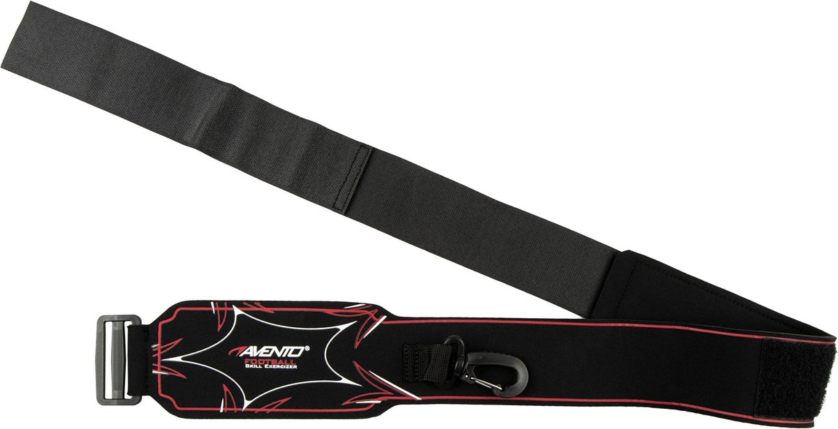 Avento Voetbalvaardigheidstrainer/Grijs/Rood - Zwart