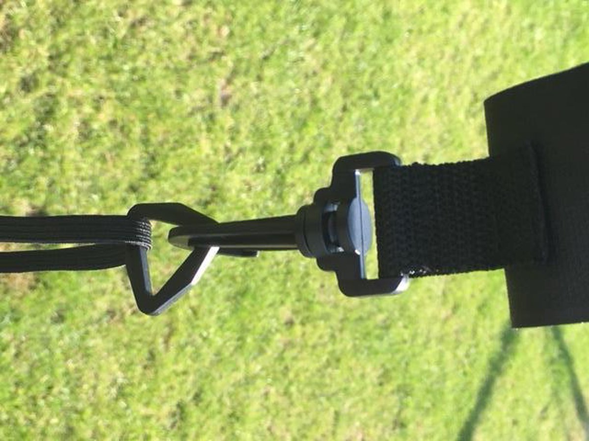 Avento Voetbalvaardigheidstrainer/Grijs/Rood - Zwart