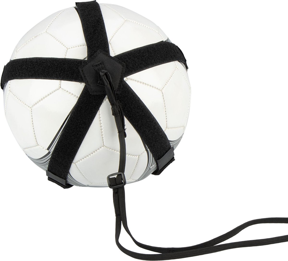 Avento Voetbalvaardigheidstrainer/Grijs/Rood - Zwart