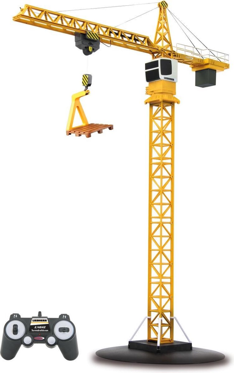 Jamara torenkraan Liebherr 100 cm jongens 2,4 GHz - Geel