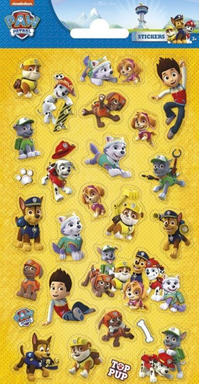 Top1Toys Nickelodeon stickervel Paw Patrol junior papier 26 stuks - Geel