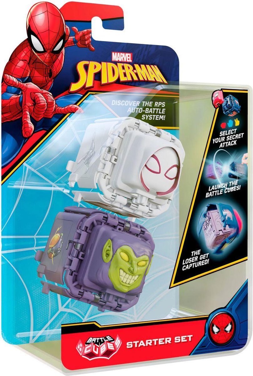 Marvel battle cubes Spider Gwen Vs Green Goblin jongens 2 delig