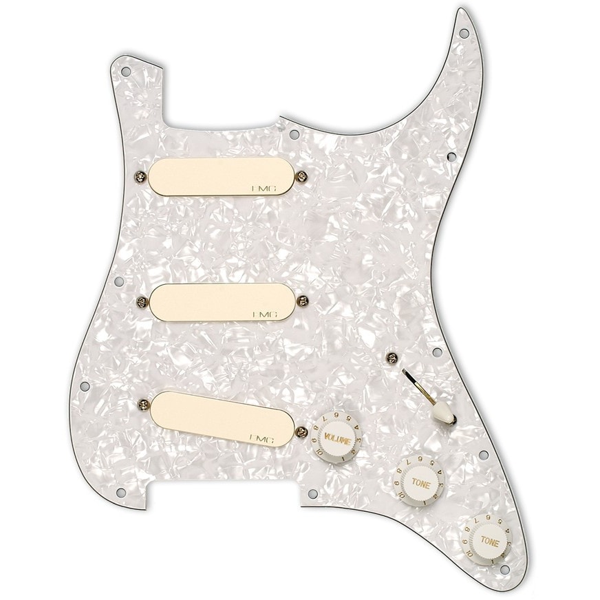 Emg DG20 David Gilmour actieve elementenset (ivory)