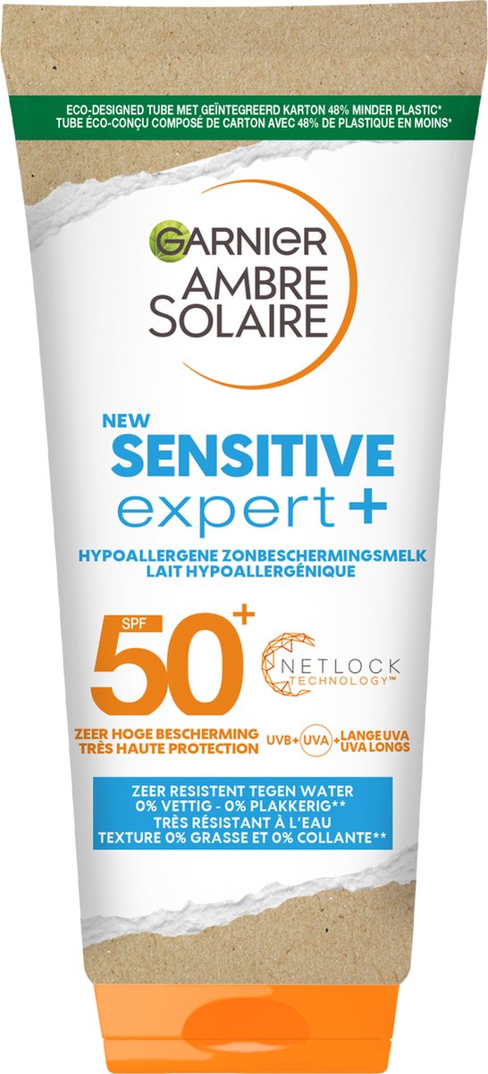 Garnier Sensitive Expert+ Adult Zonnemelk 200ml
