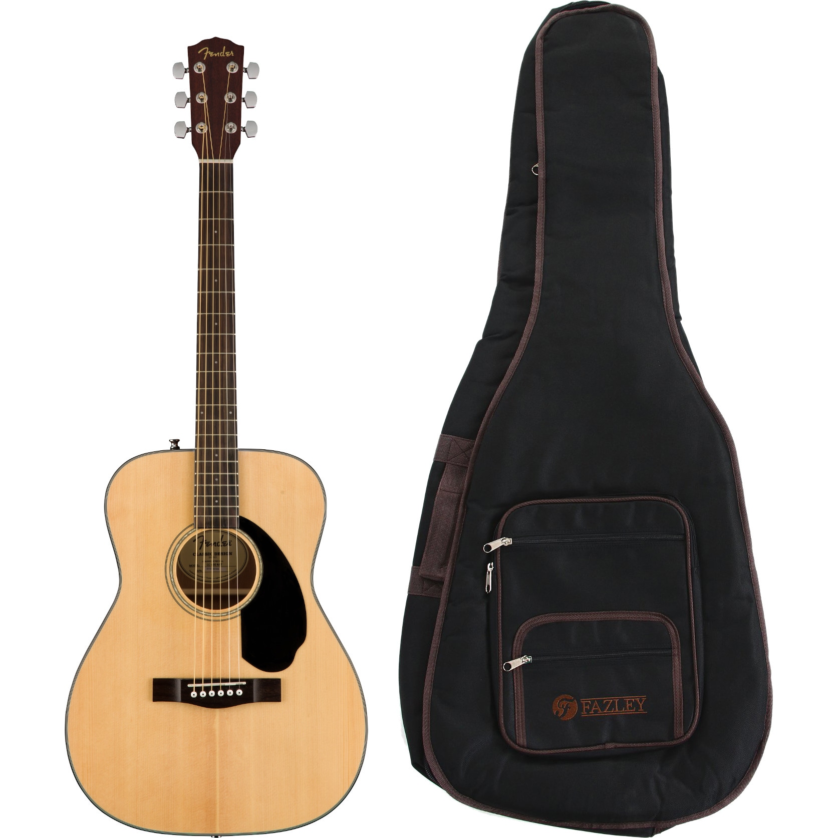 Fender Classic Design CC-60S Natural Concert westerngitaar + gigbag