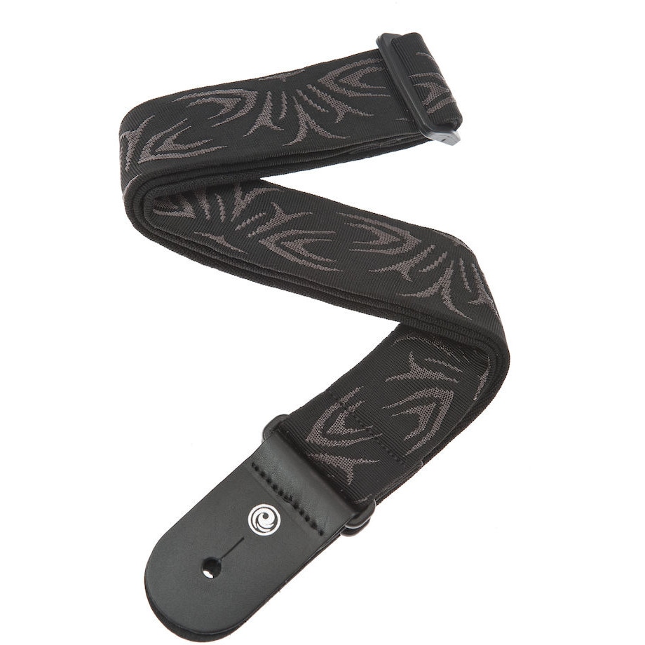 D'Addario 50F078 gitaarband Black/Grey Tattoo