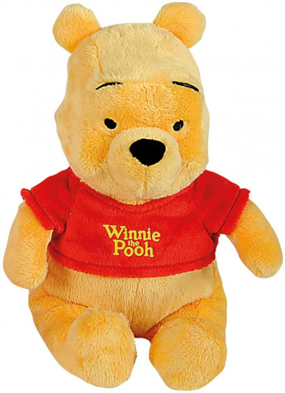 Nicotoy knuffel Disney Winnie the Pooh junior 25 cm pluche - Geel