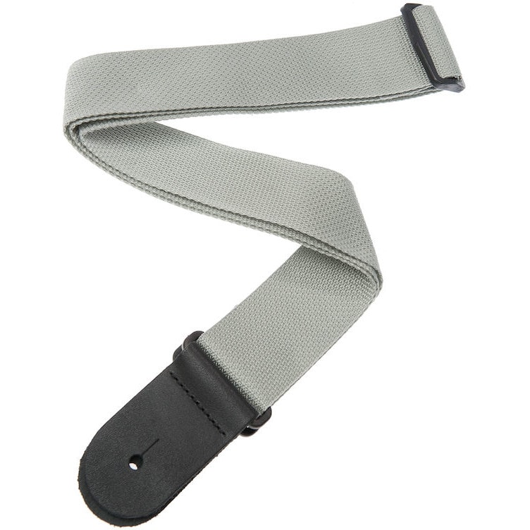 D'Addario PWS105 polypropyleen gitaarband zilver - Silver