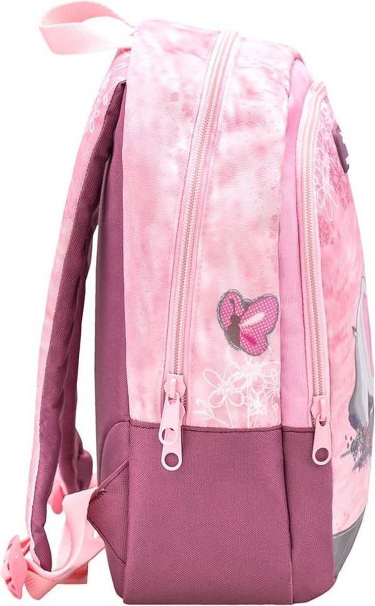 Belmil rugzak met olifant junior 12 liter polyester - Roze