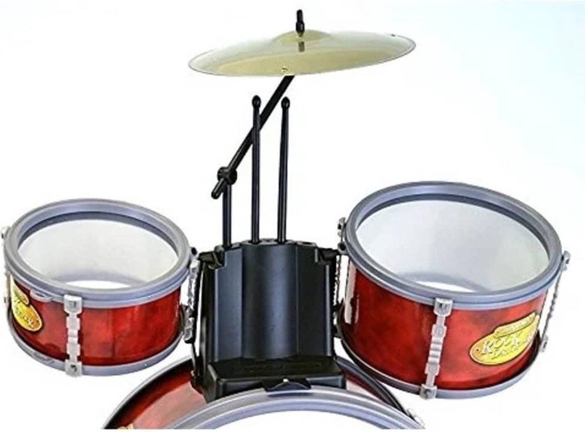 Made in china Bontempi drumstel RockDrummer 6 delig - Oranje