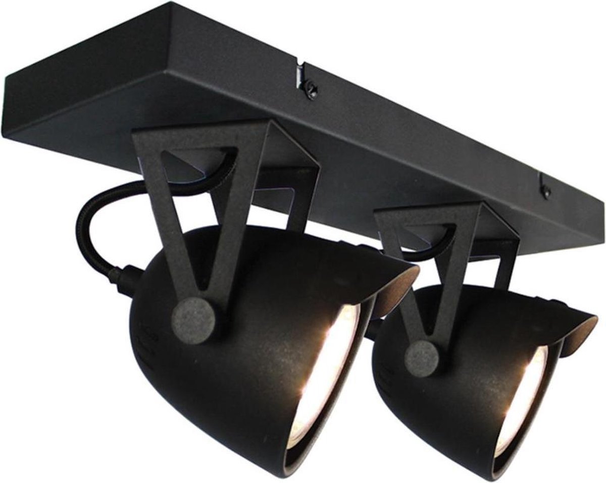 LABEL51 LED Spot Cap 2-light 32 x 10 x 14 cm - - Zwart