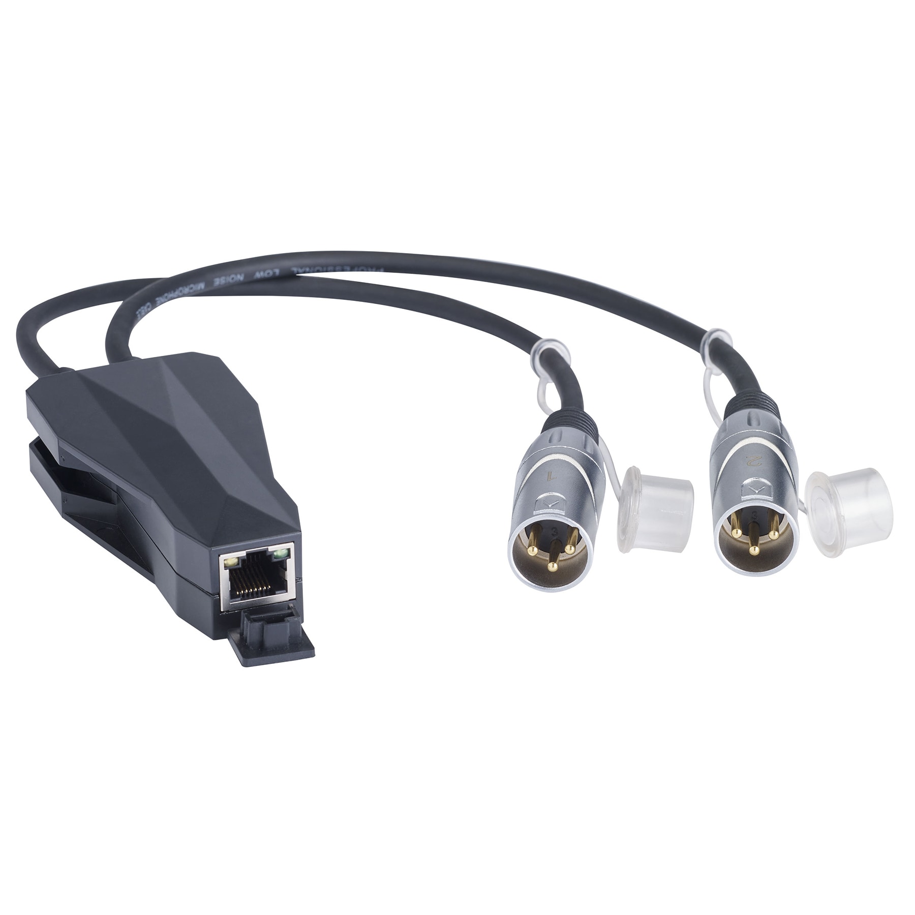 Audiophony ConvD2out Dante converter RJ45 - 2x mannelijke XLR 3-polig