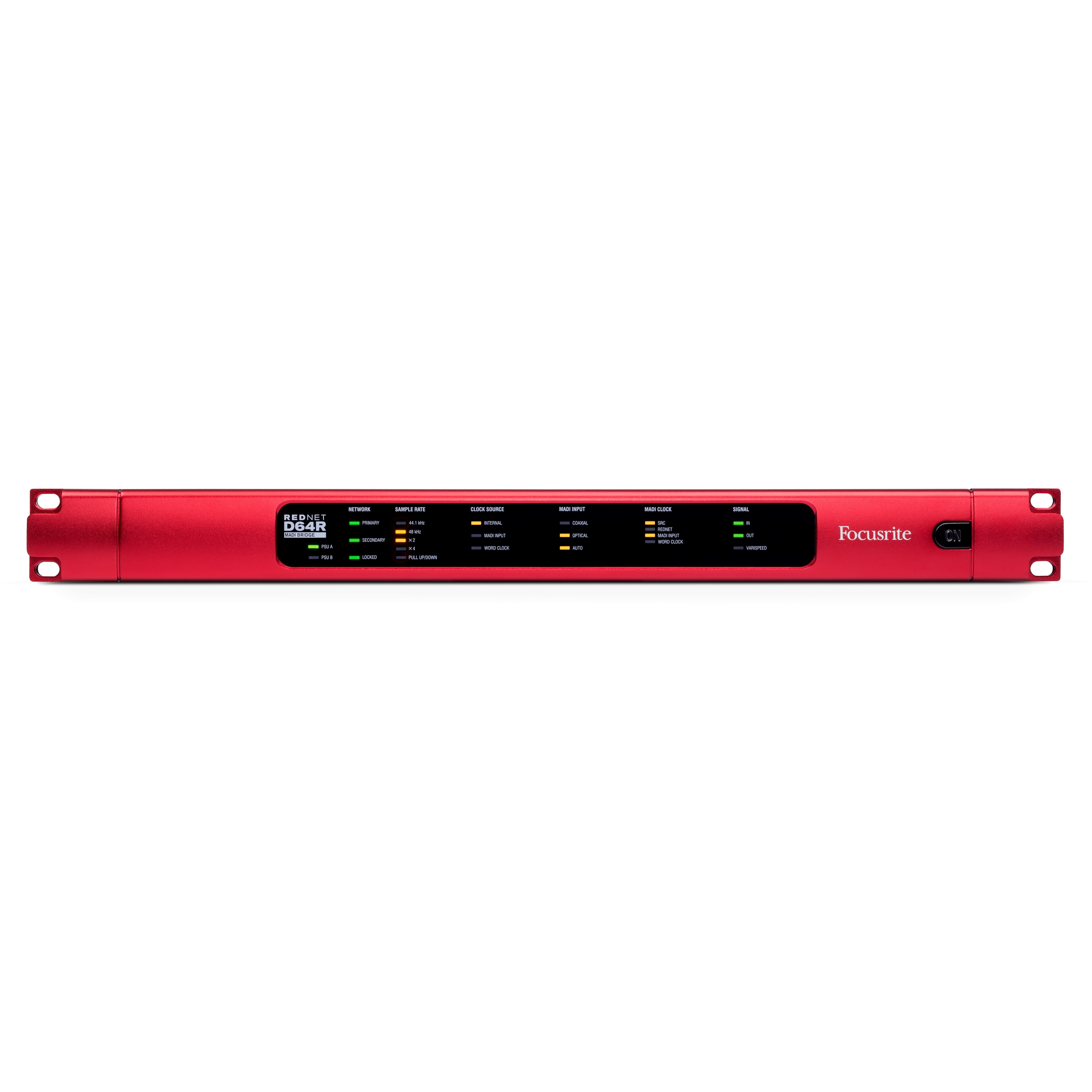 RedNet D64R 64x64 MADI I/O converter