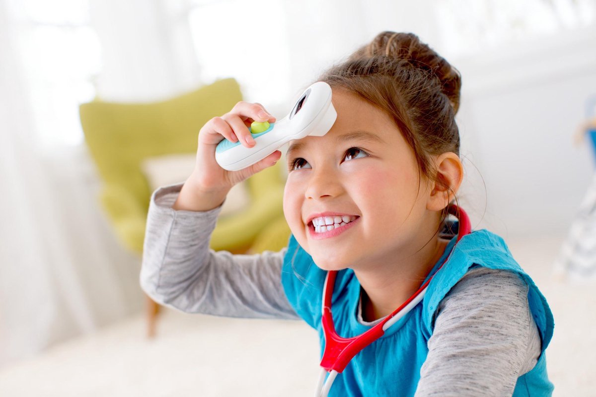 Fisher Price dokterstas 7 delig - Wit