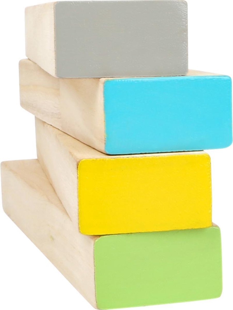 Small Foot Legler wiebeltoren XXL junior 70 100 cm hout 61 delig