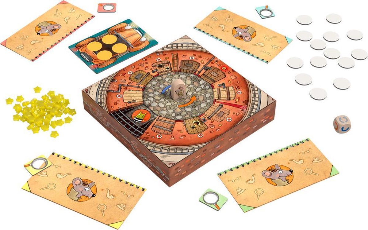 HABA bordspel Rechercheur Muis stopt het gespuis! (NL)