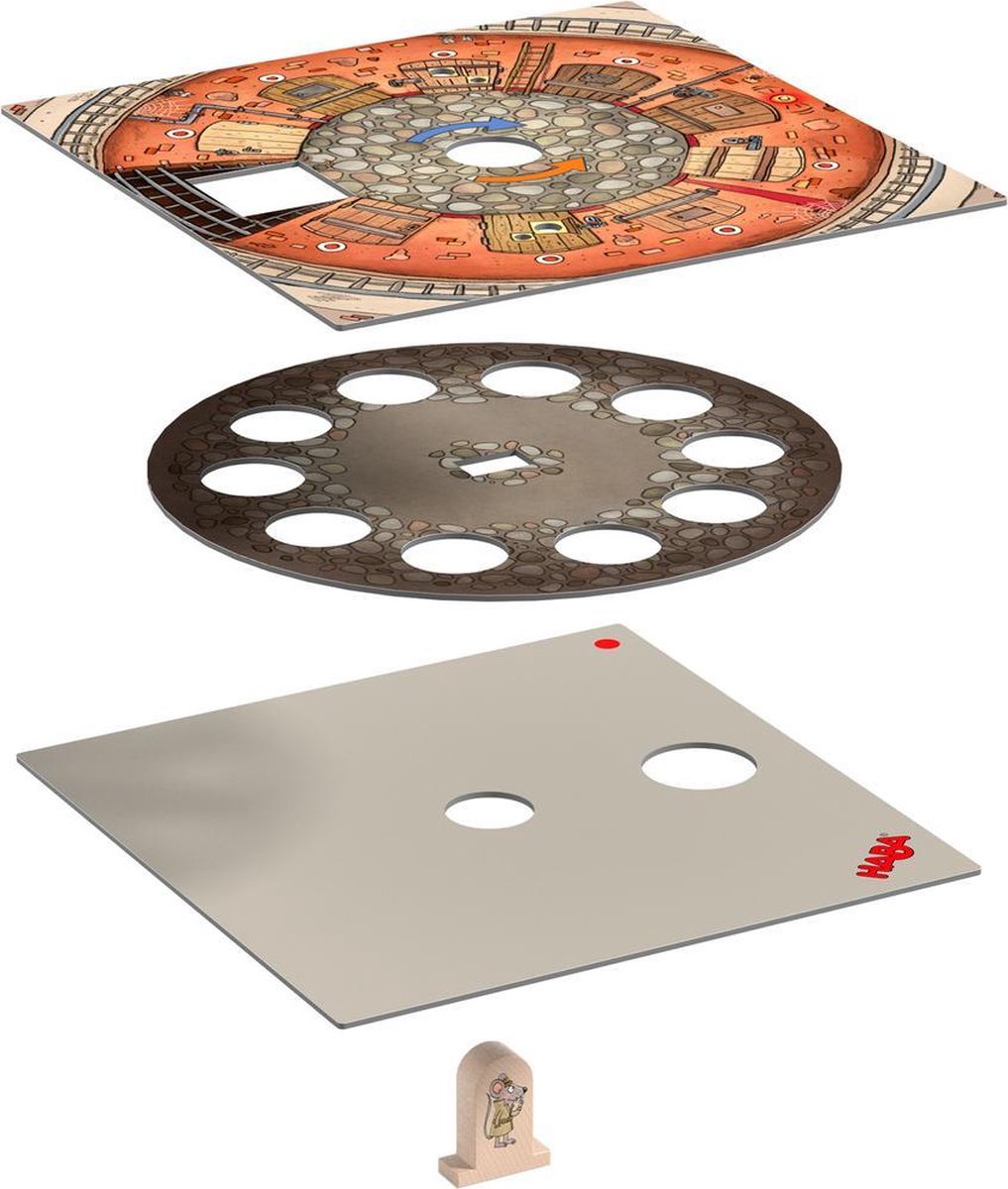 HABA bordspel Rechercheur Muis stopt het gespuis! (NL)