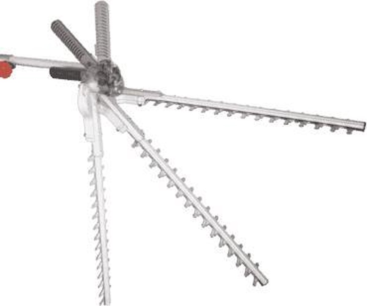 Scheppach Heggenschaar Met Telescopisch Handvat Tph900 - 900w - Schouderharnas - Zwart