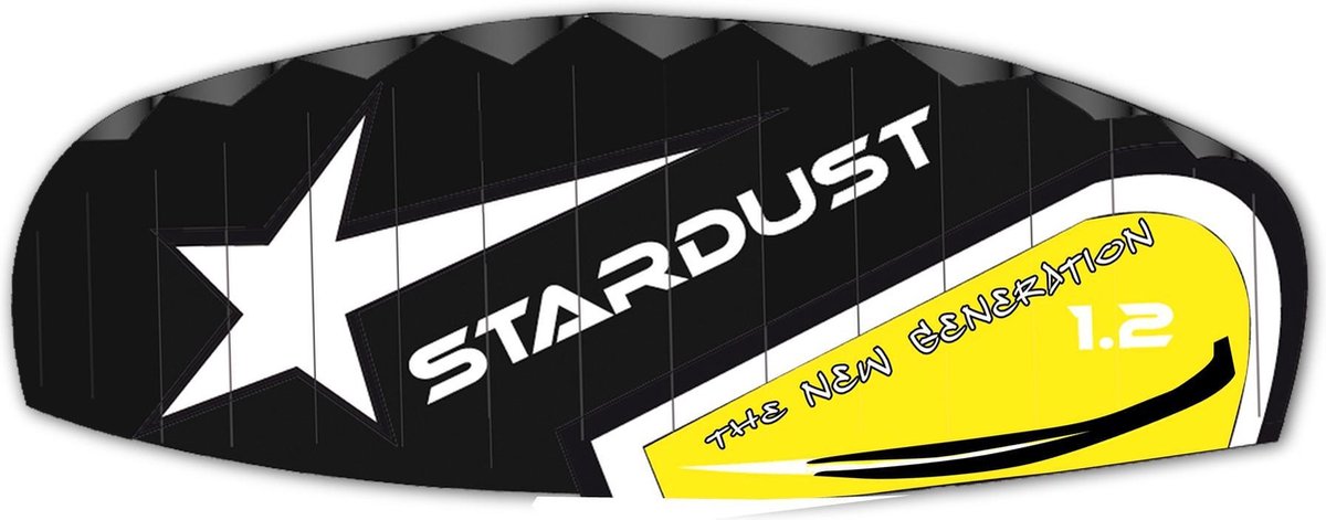 Diversen Rhombus Stardust 1.2 Vlieger - Zwart