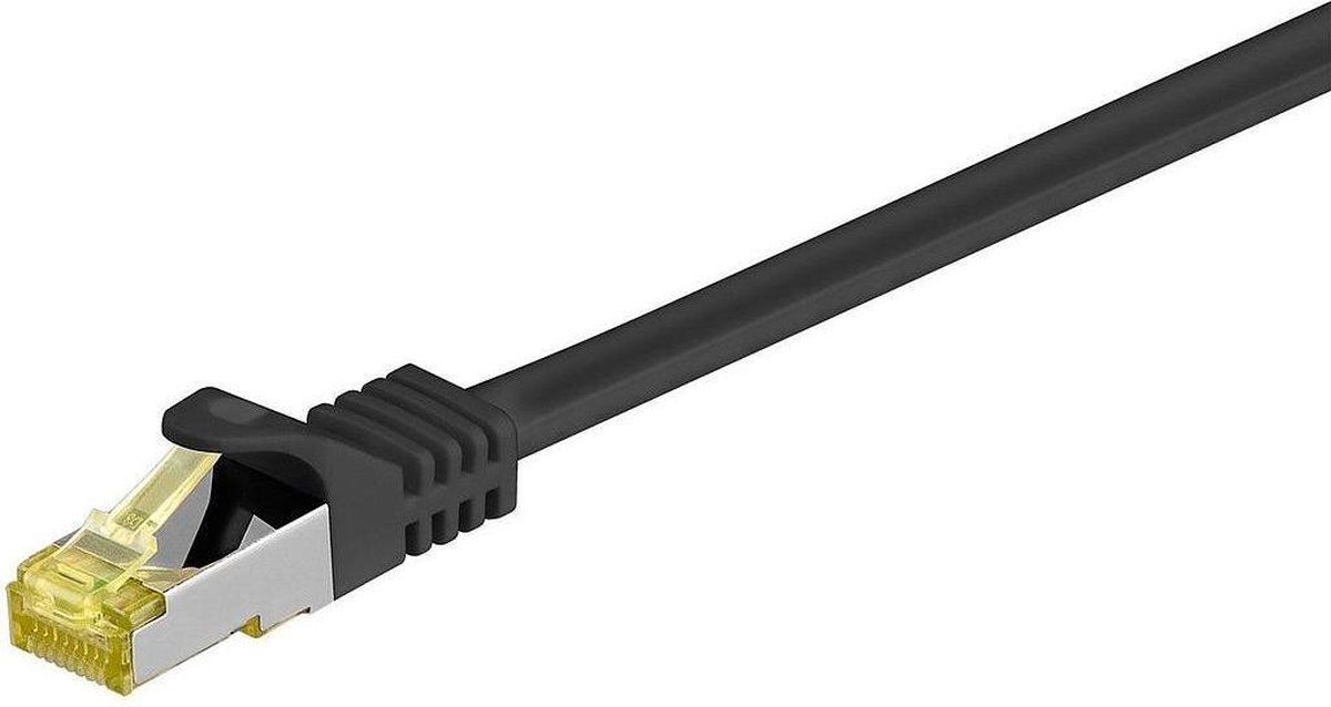 goobay® Rj45 Patchkabel S/ftp Cat.7, 7,50m - Zwart