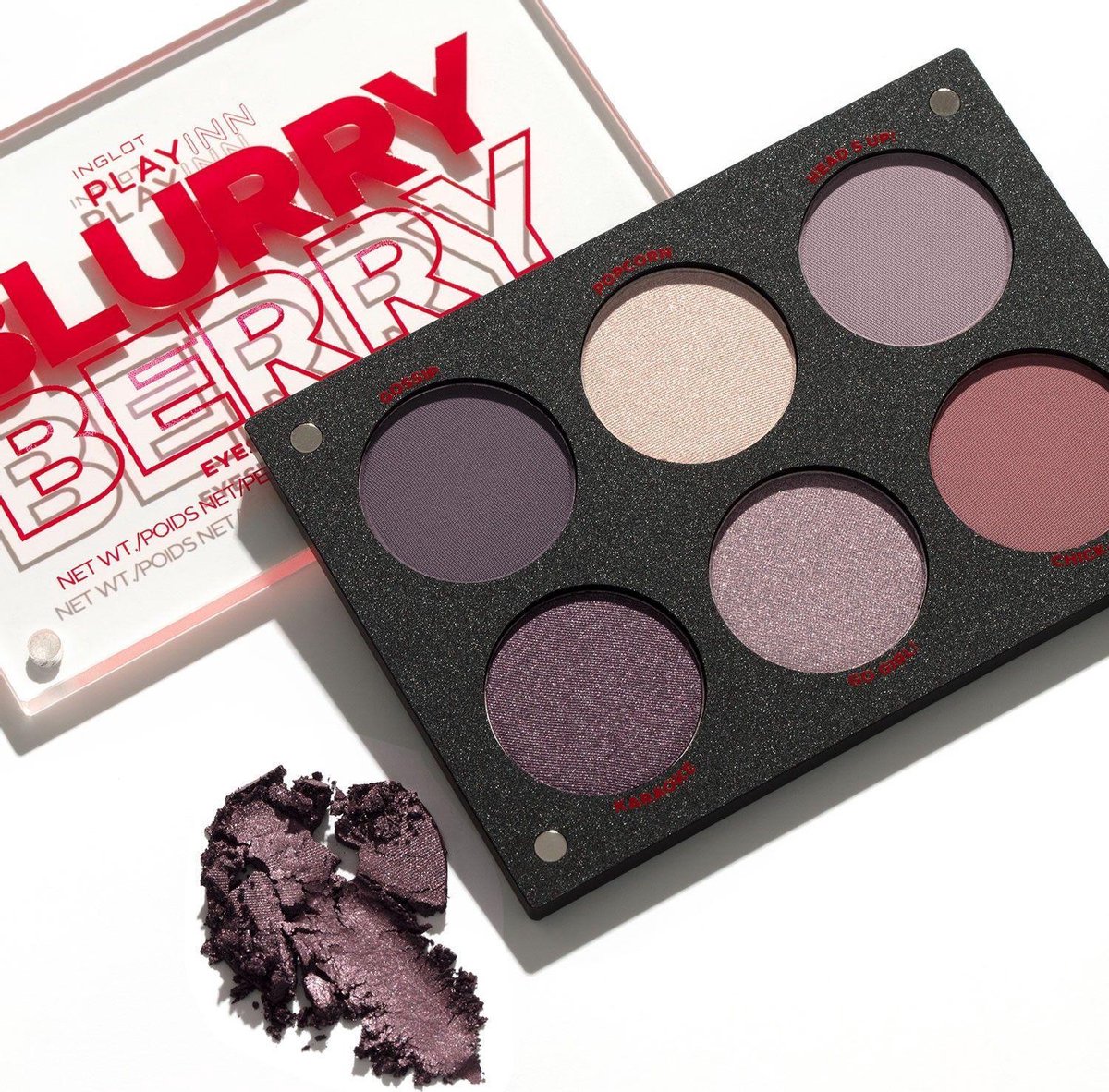 Inglot Blurry Berry Oogschaduw