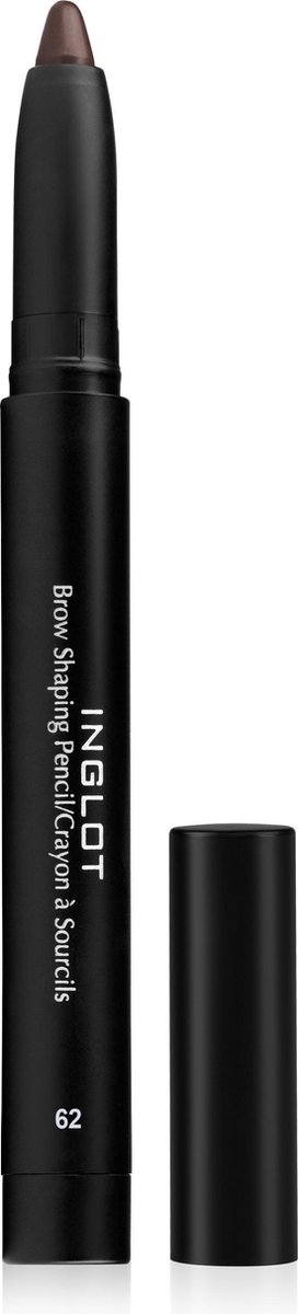 Inglot 62 Brow Shaping Pencil Wenkbrauwpotlood 1.4 g - Gris