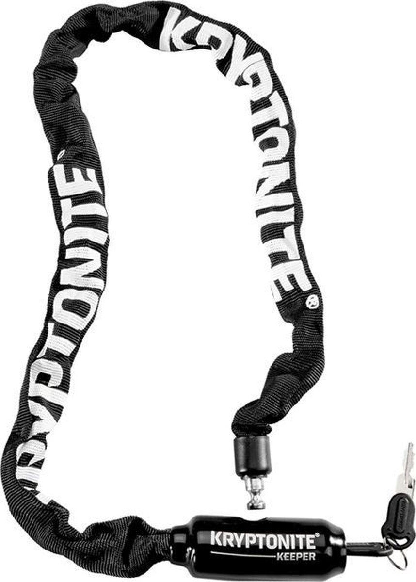 Kryptonite Kettingslot Keeper 85 Cm Staal/nylon - Zwart
