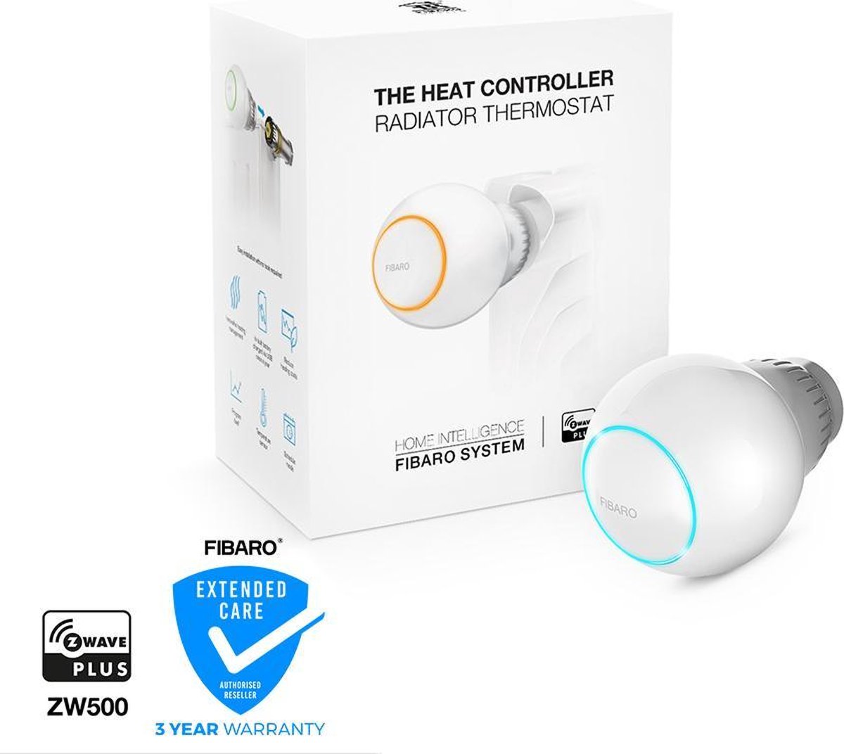 Fibaro Heat Controller - Wit