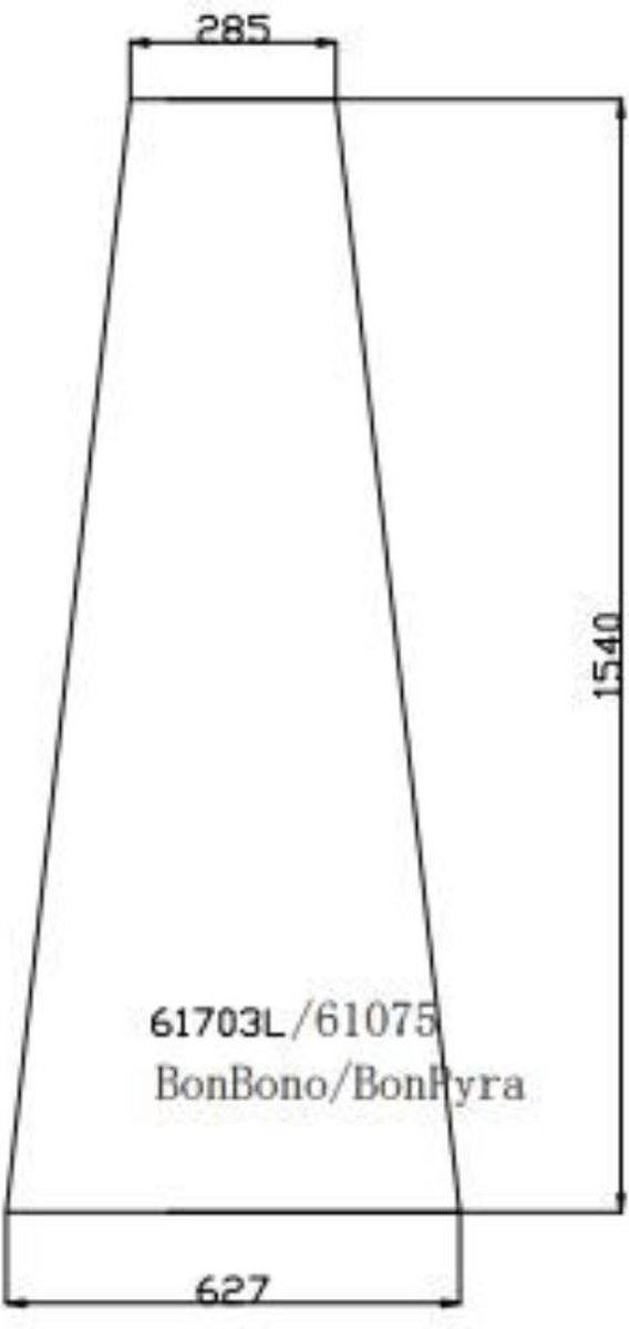 BonFeu Beschermhoes Bonbono - Zwart