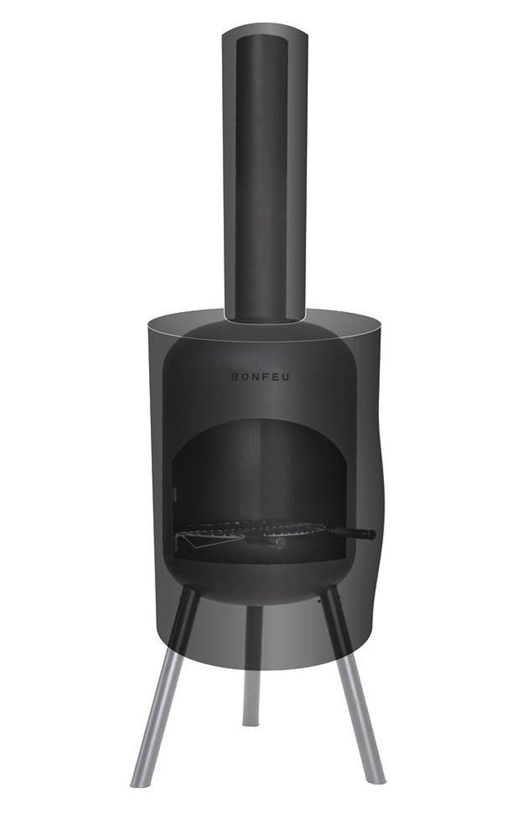 BonFeu Beschermhoes Bonbono - Zwart