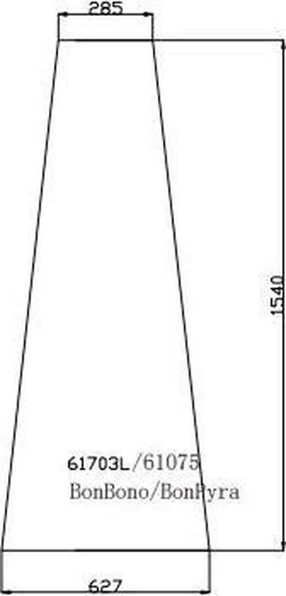 BonFeu Beschermhoes Bonbono - Zwart