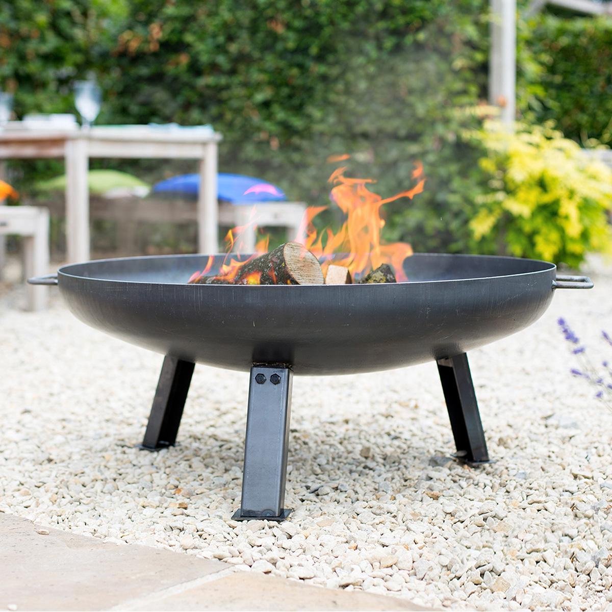 La Hacienda Vuurschaal Pittsburgh Medium (Ø 80 Cm) - Zwart