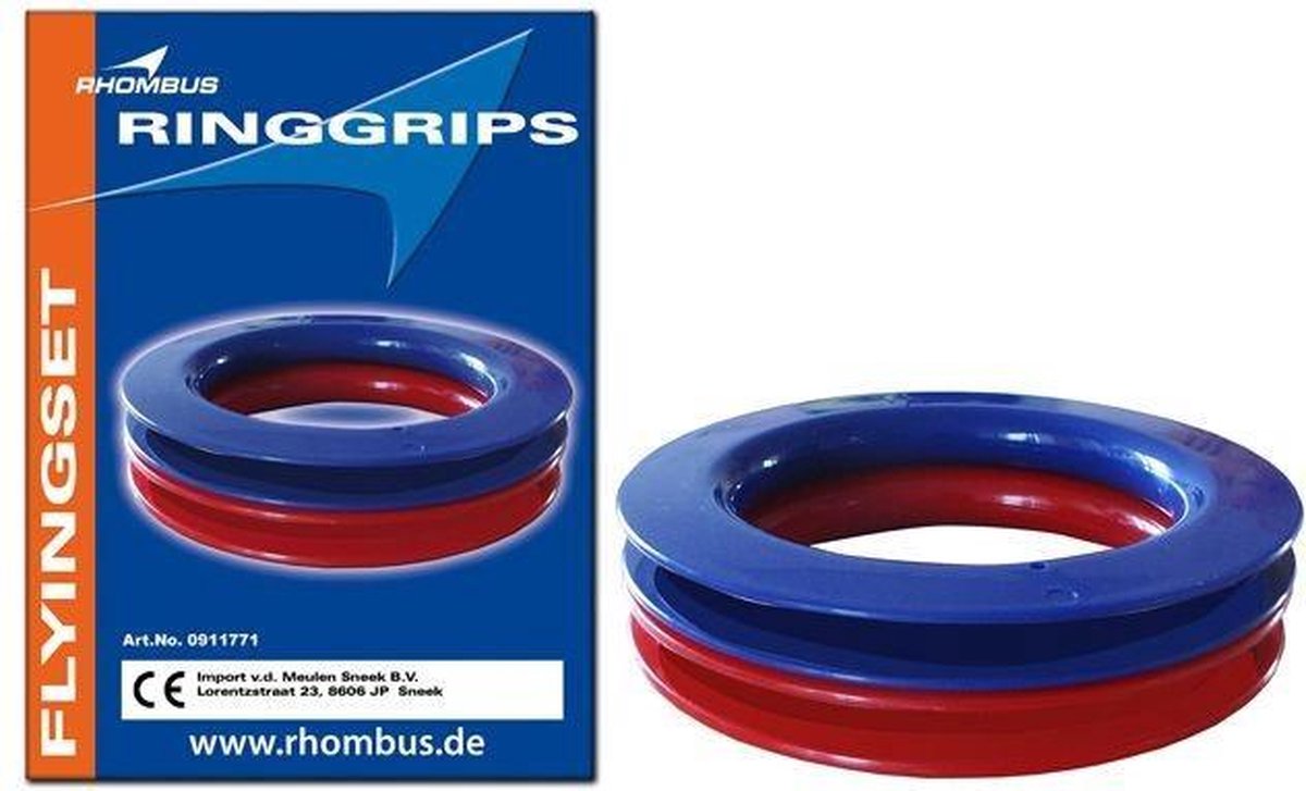 Rhombus Ringhandgrepen - 2 Stuks - Blauw