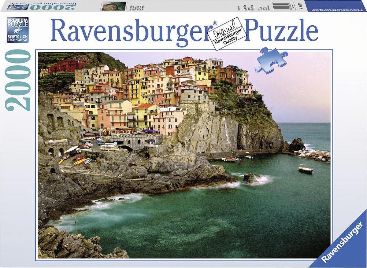 Ravensburger Puzzel Cinque Terre - 2000 Stukjes