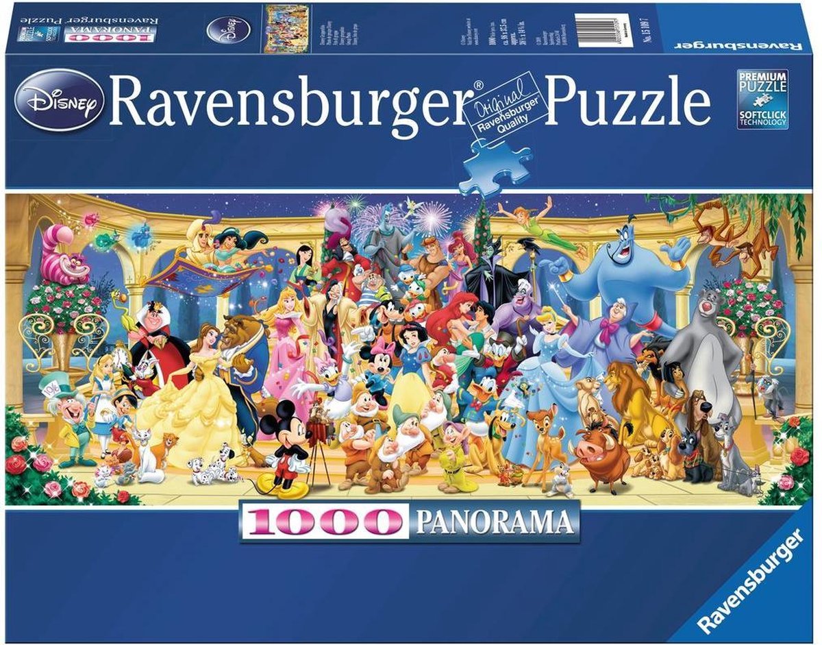 Ravensburger Puzzel Disney Groepsfoto - 1000 Stukjes