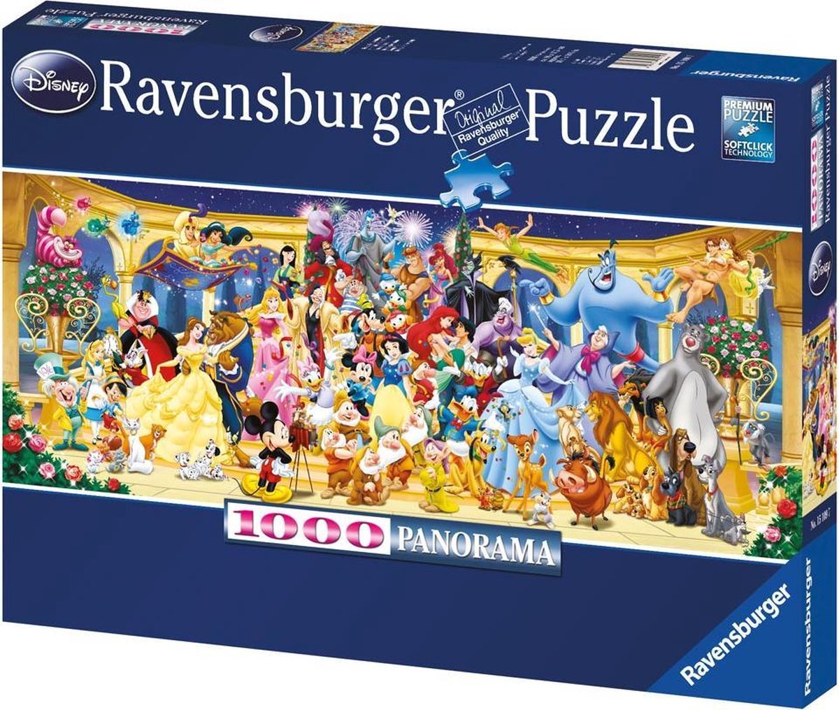 Ravensburger Puzzel Disney Groepsfoto - 1000 Stukjes