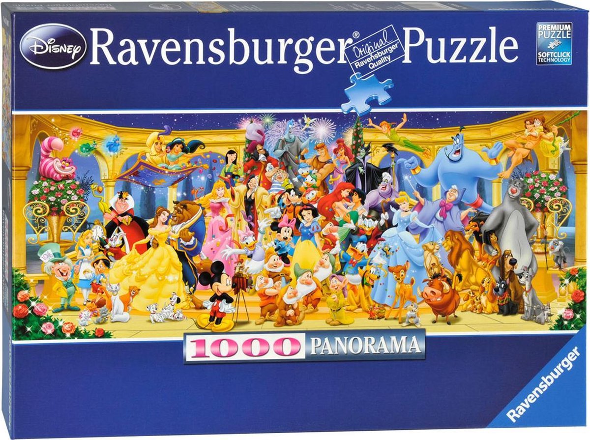 Ravensburger Puzzel Disney Groepsfoto - 1000 Stukjes