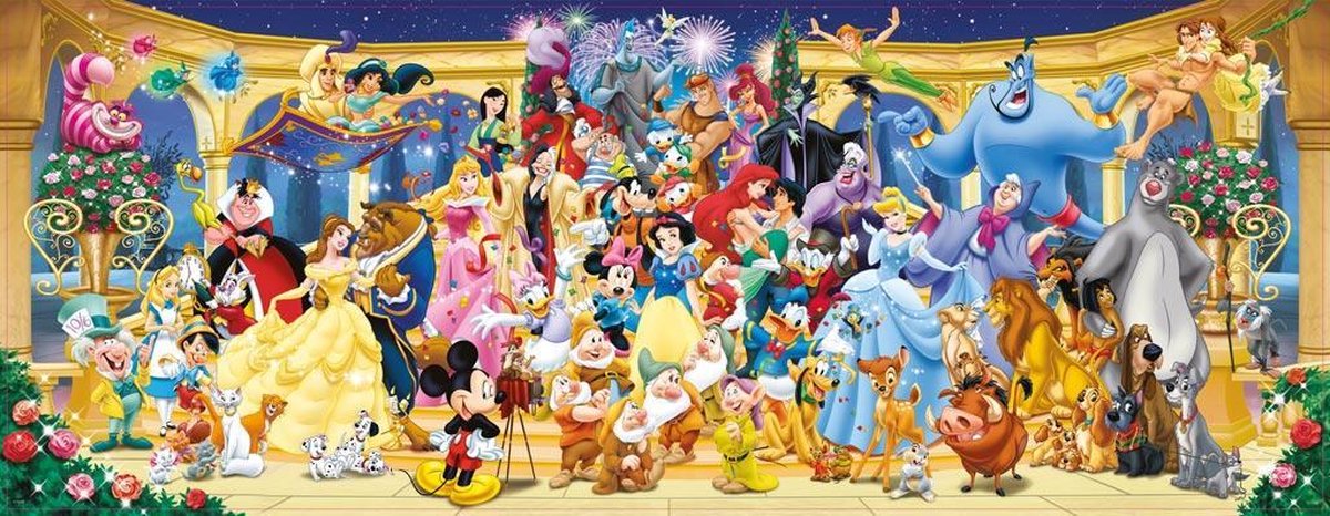Ravensburger Puzzel Disney Groepsfoto - 1000 Stukjes