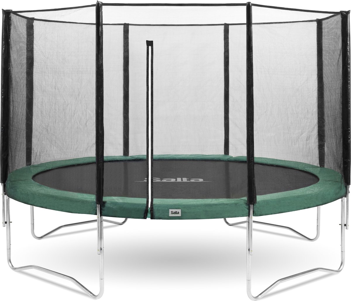 Salta Combo Trampoline Rond Met Veiligheidsnet - 427 Cm - - Groen