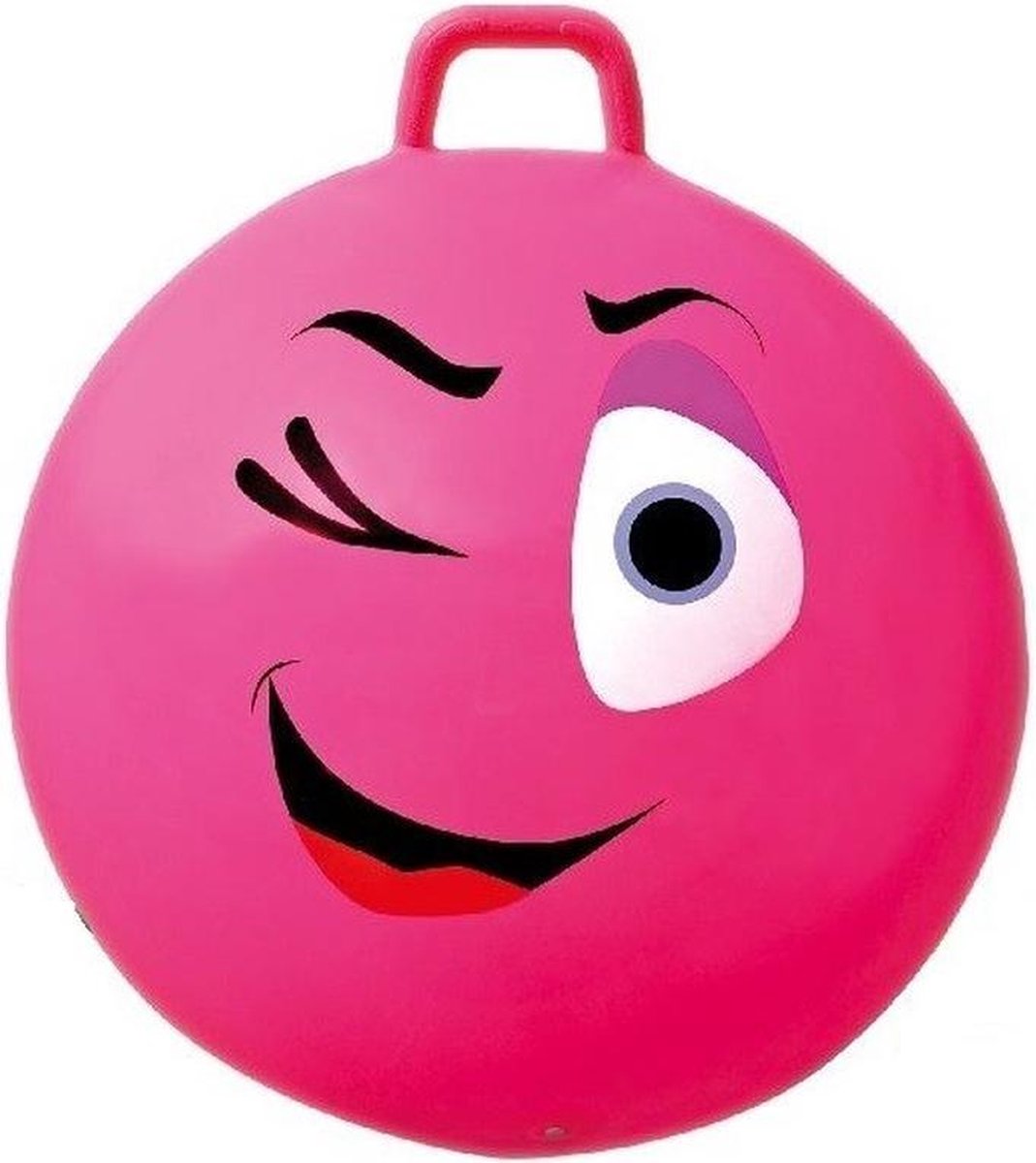 Summertime Skippybal Smiley Voor Kinderen 65 Cm - Groen