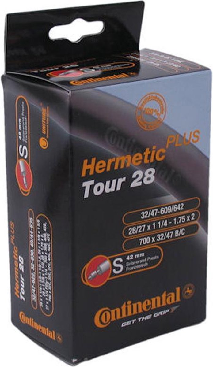 Continental Binnenband Tour 28 Inch (32/47-622) Fv 42 Mm - Zwart