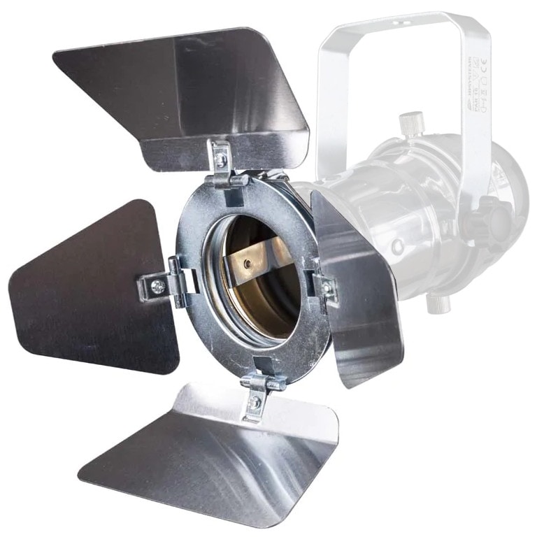 JB Systems PAR16-BARN/ barndoor voor PAR 16 armatuur zilver - Silver