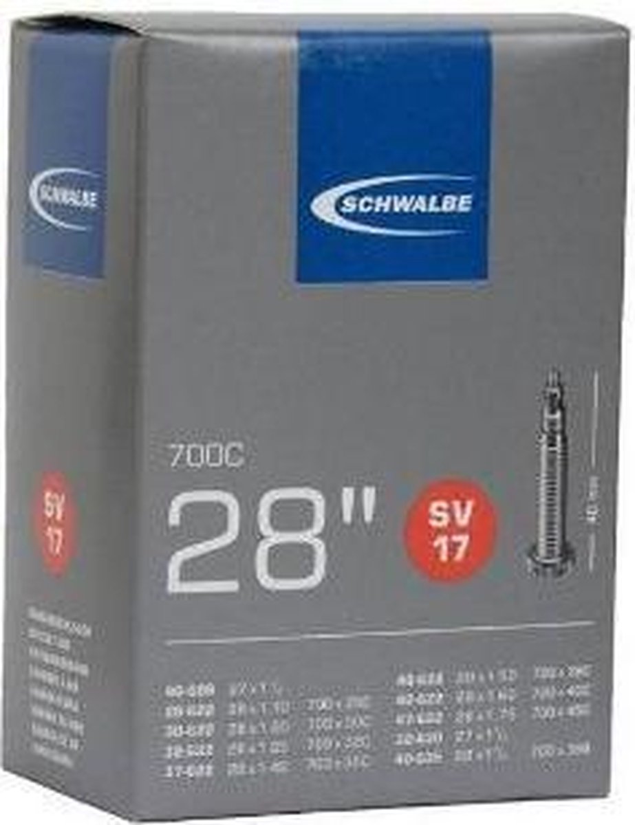 Schwalbe Binnenband 27/28 X 1.10/1.75 (28/47-609/635) Fv 40 Mm - Zwart