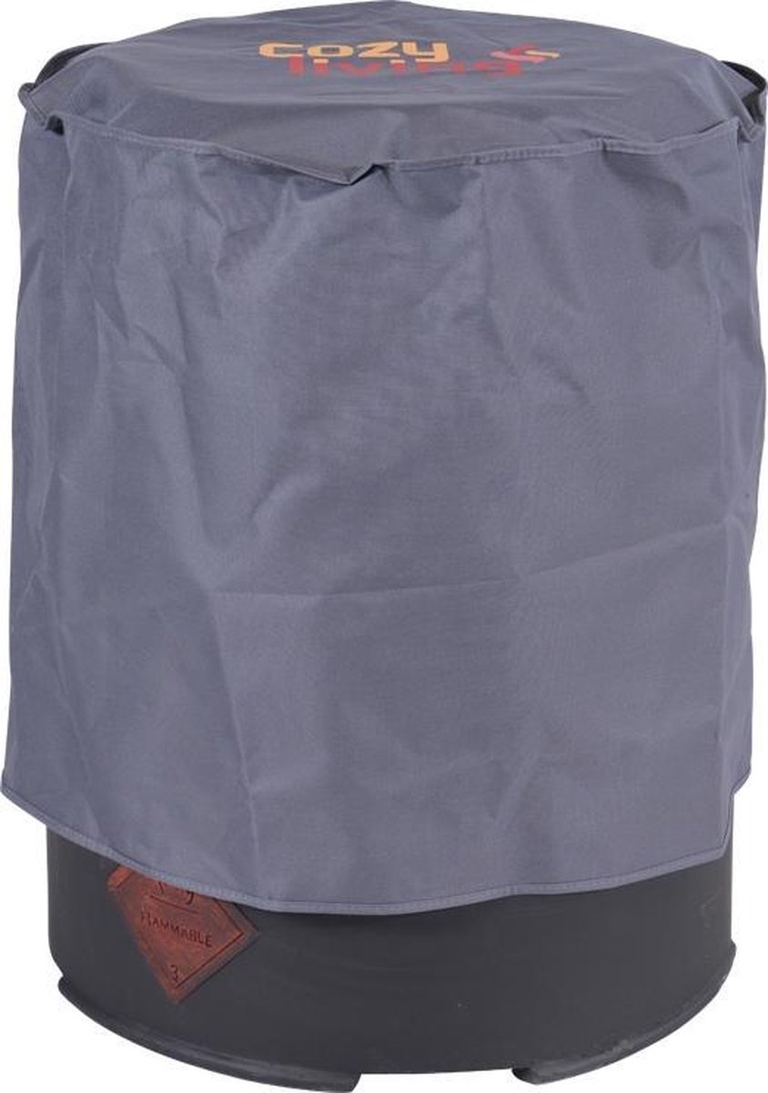 Cozy Living Sfeerhaard Barrel / Ø60xh62 Cm - Zwart