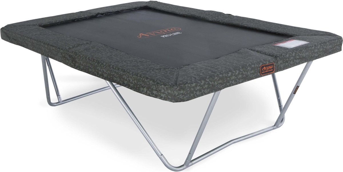 Avyna Pro-line 238 Trampoline Rechthoekig 380 X 255 Cm Camouflage - Grijs