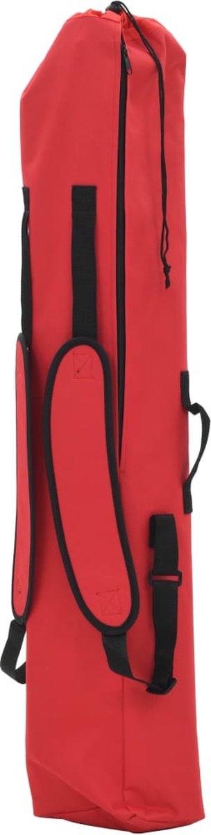 Vidaxl Hangmat Met Inklapbare Standaard - Rood