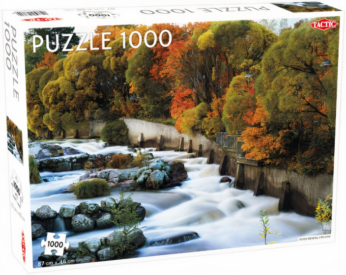 Tactic legpuzzel River Vantaa Finland 48 x 67 cm 1000 stukjes