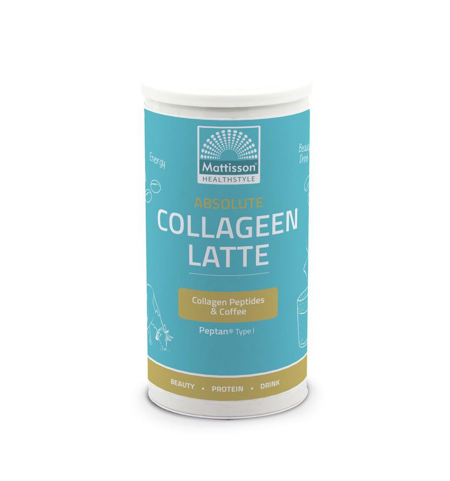 Mattisson Absolute collagen latte instant coffe 180 gram