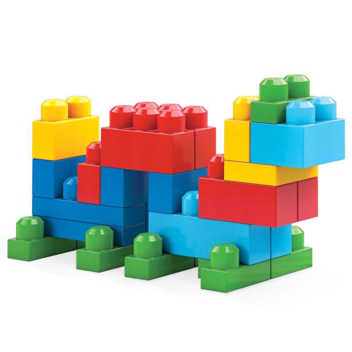 Mattel Mega Bloks blokken First Builders jongens 60 delig